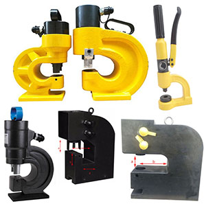 Hydraulic hole puncher