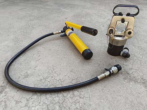 FYQ-500B hydraulic crimping tool head with hand pump