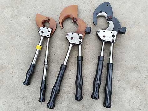 J series ratchet cable wire cutters